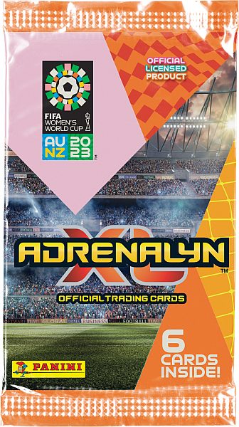Fifa Women   World Cup 2023 Booster Pakke Fodboldkort Adrenalyn   Booster Pack