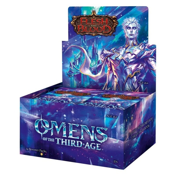 Flesh And Blood Tcg: Omens Of The Third Age Booster Display  Box  24 Packs
