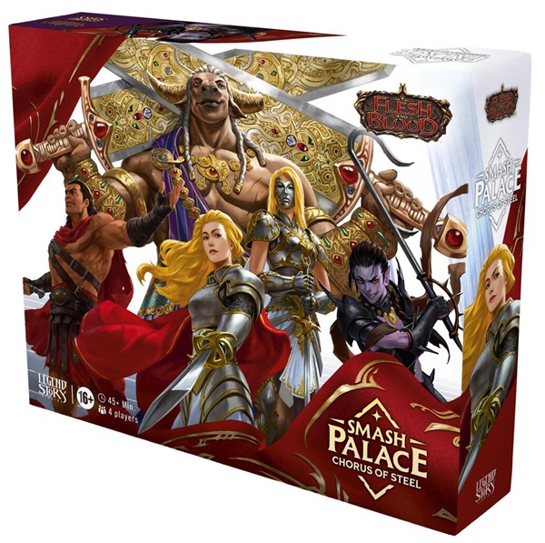 Flesh And Blood Tcg: Smash Palace: Chorus Of Steel Booster Box 12 Booster Packs Promos