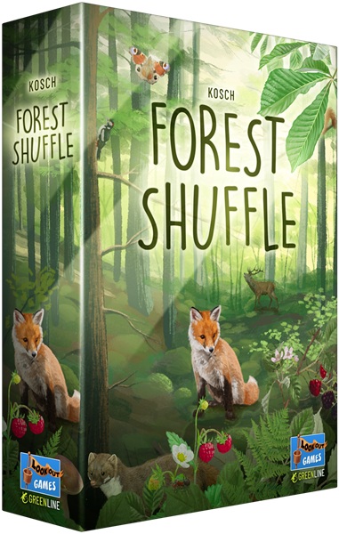 Forest Shuffle Dansk Board Game
