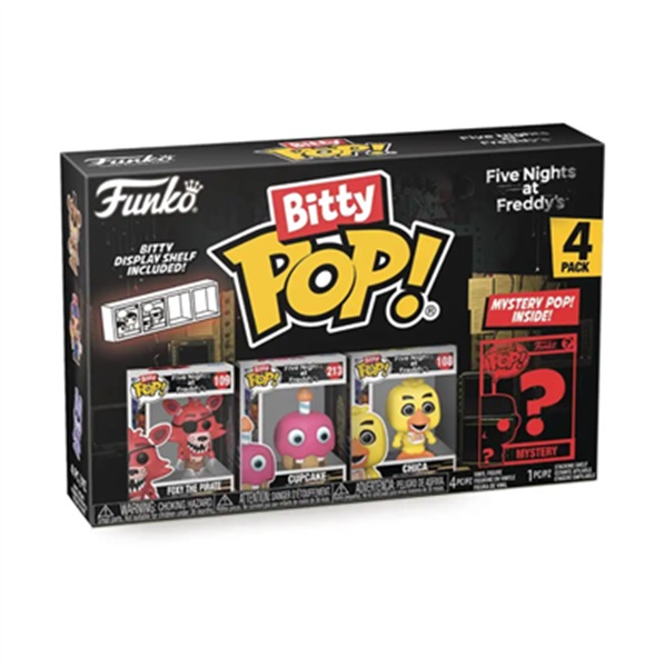 Funko Pocket Pop: Five Nights At Freddy   Bitty Foxy Vinyl Figure  -pack   5cm