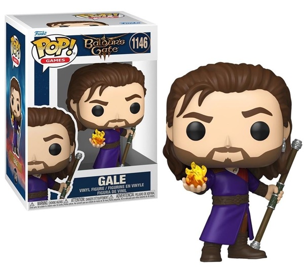 Funko Pop: Baldur   Gate   Gale Dekarios Games Vinyl Figure 9cm