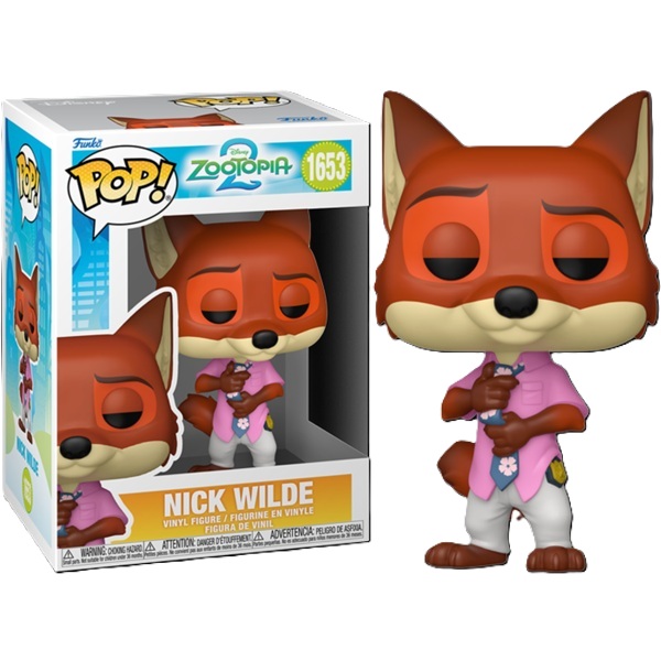 Funko Pop: Disney Zootopia Nick Wilde 1653 Vinyl Figure 9cm