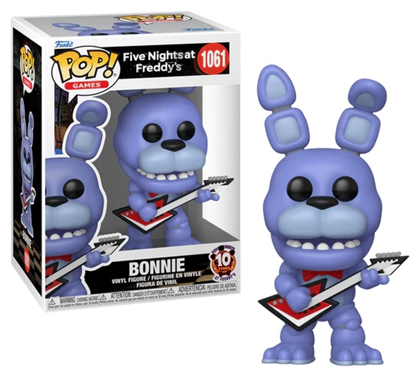 Funko Pop: Five Nights At Freddy   10th Anniversary Bonnie  1061 Vinyl Figure 9cm