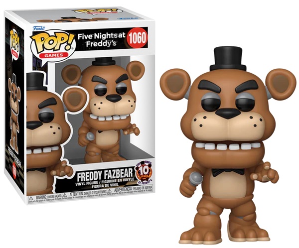 Funko Pop: Five Nights At Freddy   10th Anniversary Freddy  1060 Vinyl Figure 9cm