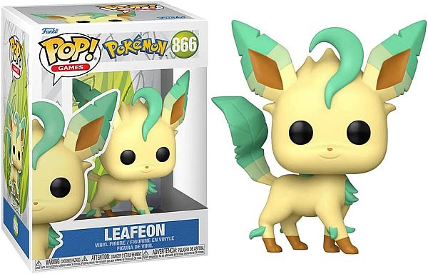 Funko Pop: Pokemon Leafeon  866 Vinyl Figure 9cm