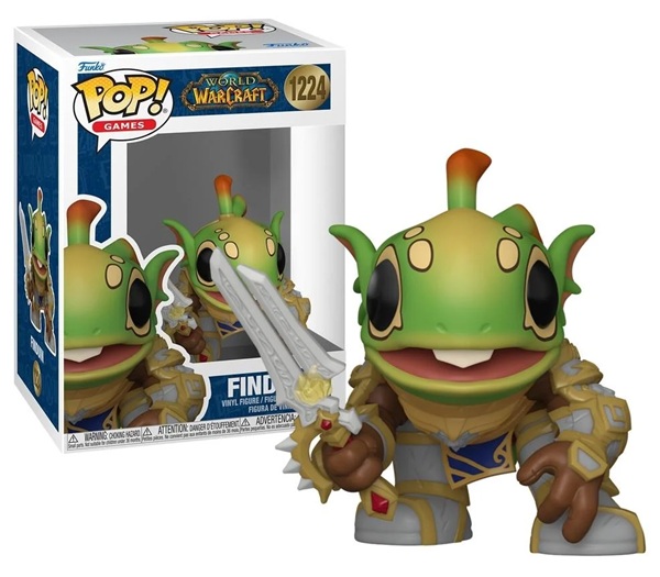 Funko Pop: World Of Warcraft Finduin  Murloc Cosplay   1224 Games Vinyl Figure 9cm
