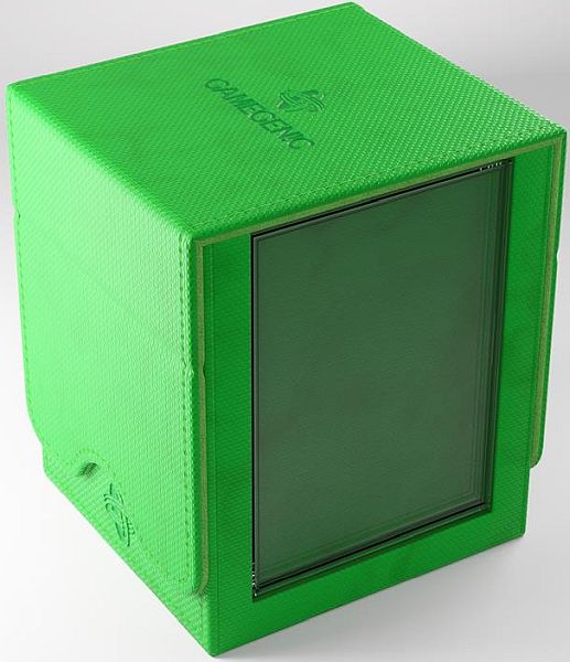 Gamegenic Deck Box: Squire Plus 100    Green  Grøn