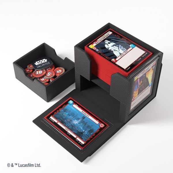 Gamegenic Deck Box: Star Wars: Unlimited Deck Pod Black  Sort