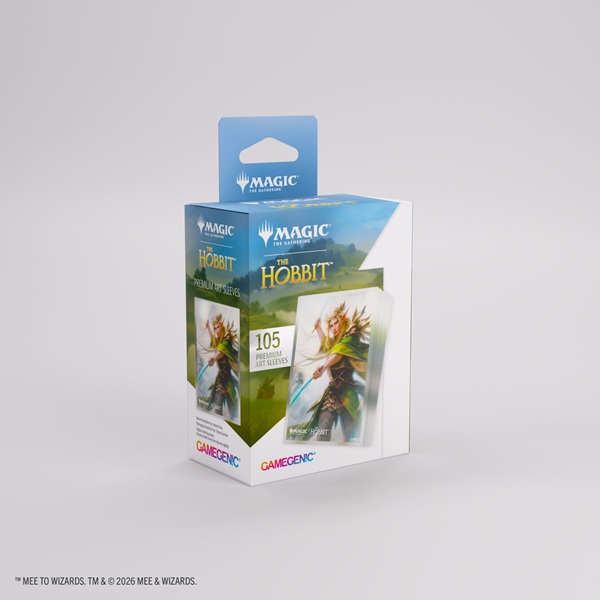 Gamegenic Magic: The Gathering The Hobbit Premium Art Sleeves Thranduil Sindarin Liege 105 Kortlommer
