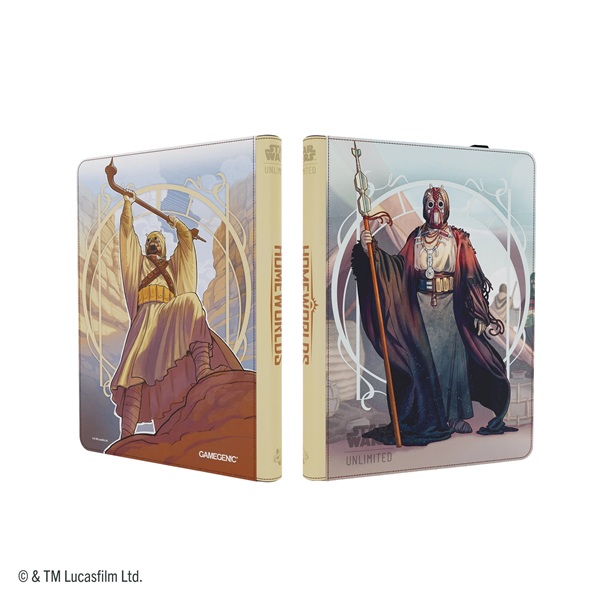 Gamegenic Mappe: Star Wars: Unlimited Set : Homeworlds Album 18-pocket Holder 360 Kort The Chieftain Kobe