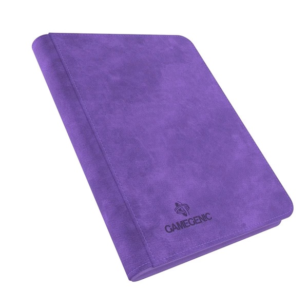 Gamegenic Mappe: Zip-up Album -pocket Holder 160 Kort Purple Lilla