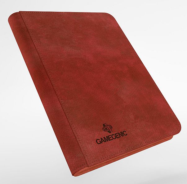Gamegenic Mappe: Zip-up Album  -pocket  Holder 160 Kort  Red    195 184