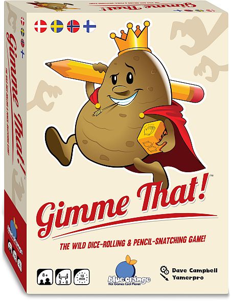 Gimme That   Dansk  Board Game