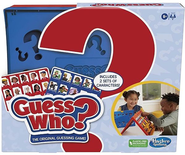 Guess Who   Hvem Er Hvem   Engelsk  Board Game