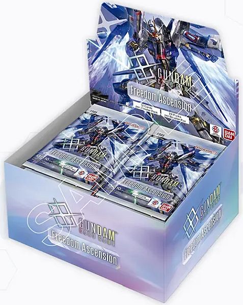 Gundam Card Game Gd05: Freedom Ascension Booster Box  Display  24 Packs
