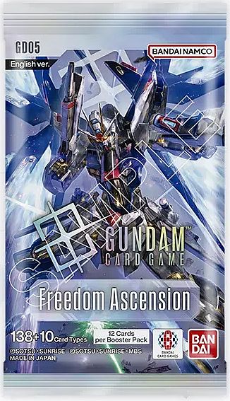 Gundam Card Game Gd05: Freedom Ascension Booster Pack