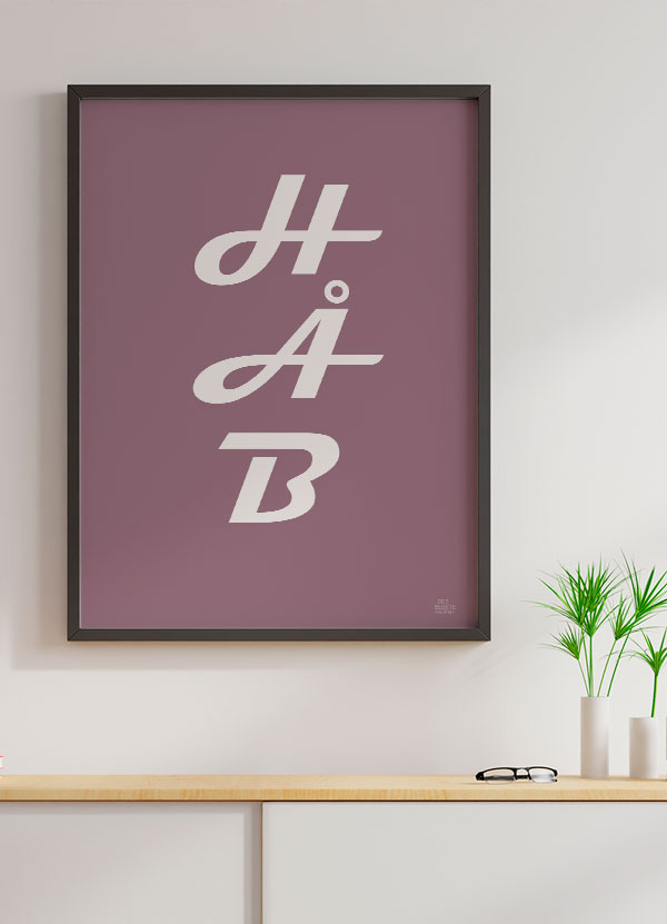 Håb-plakat Rosa 21 29 A4 Kr 199 -