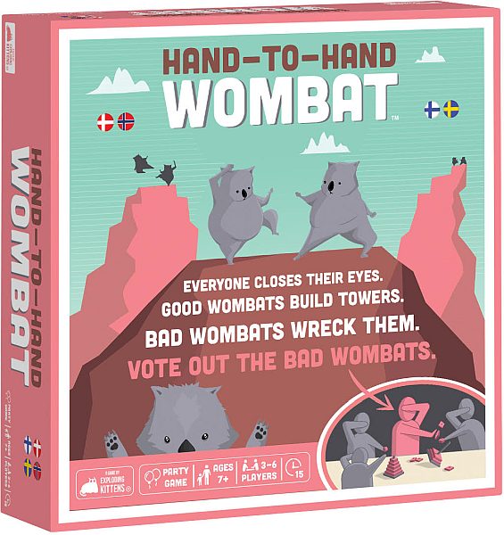 Hand-to-hand Wombat  Dansk  Board Game