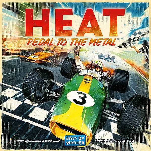 Heat: Pedal To The Metal  Dansk  Board Game