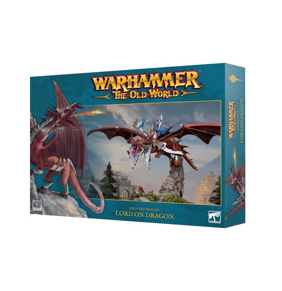 High Elf Realms Lord On Dragon  Archmage Dragon Mage On Sun Moon Star Dragon   2025  99122710001