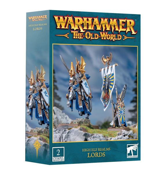 High Elf Realms Lords  Noble Prince Battle Standard Bearer   2025  99122710002