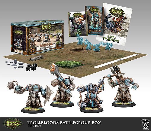 Hordes  Mk Iii  Battlegroup Starter Box: Trollbloods Pip-71099