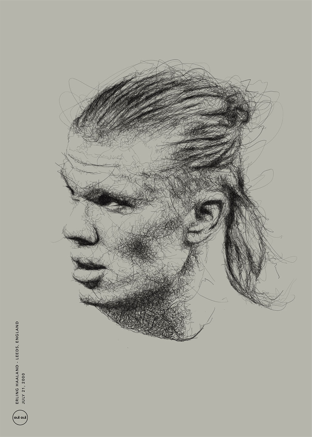 Icons   Erling Haaland Af Olé Olé