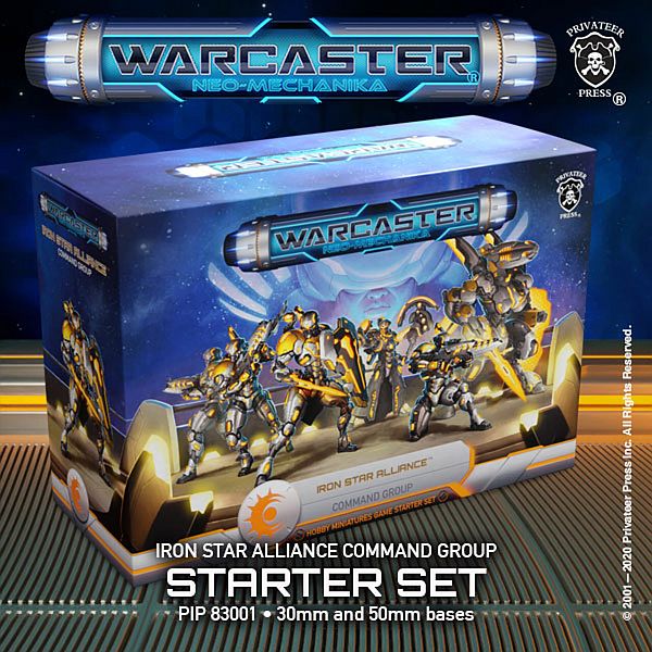 Iron Star Alliance Command Group Starter Set Pip-83001