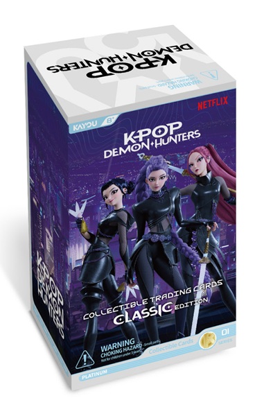 Kayou Kpop Demon Hunters Collectable Cards Series  -   Classic Edition  Blister Booster Display  Box Med 12 Packs