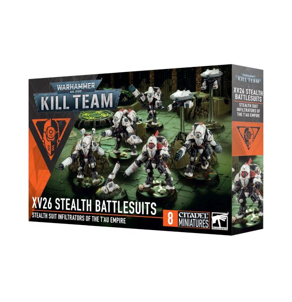 Kill Team Box:   Au Empire  Tau  Xv26 Stealth Battlesuits  2026  99120113102
