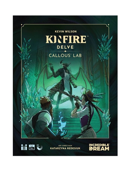 Kinfire Delve: Callous  Lab Board Game