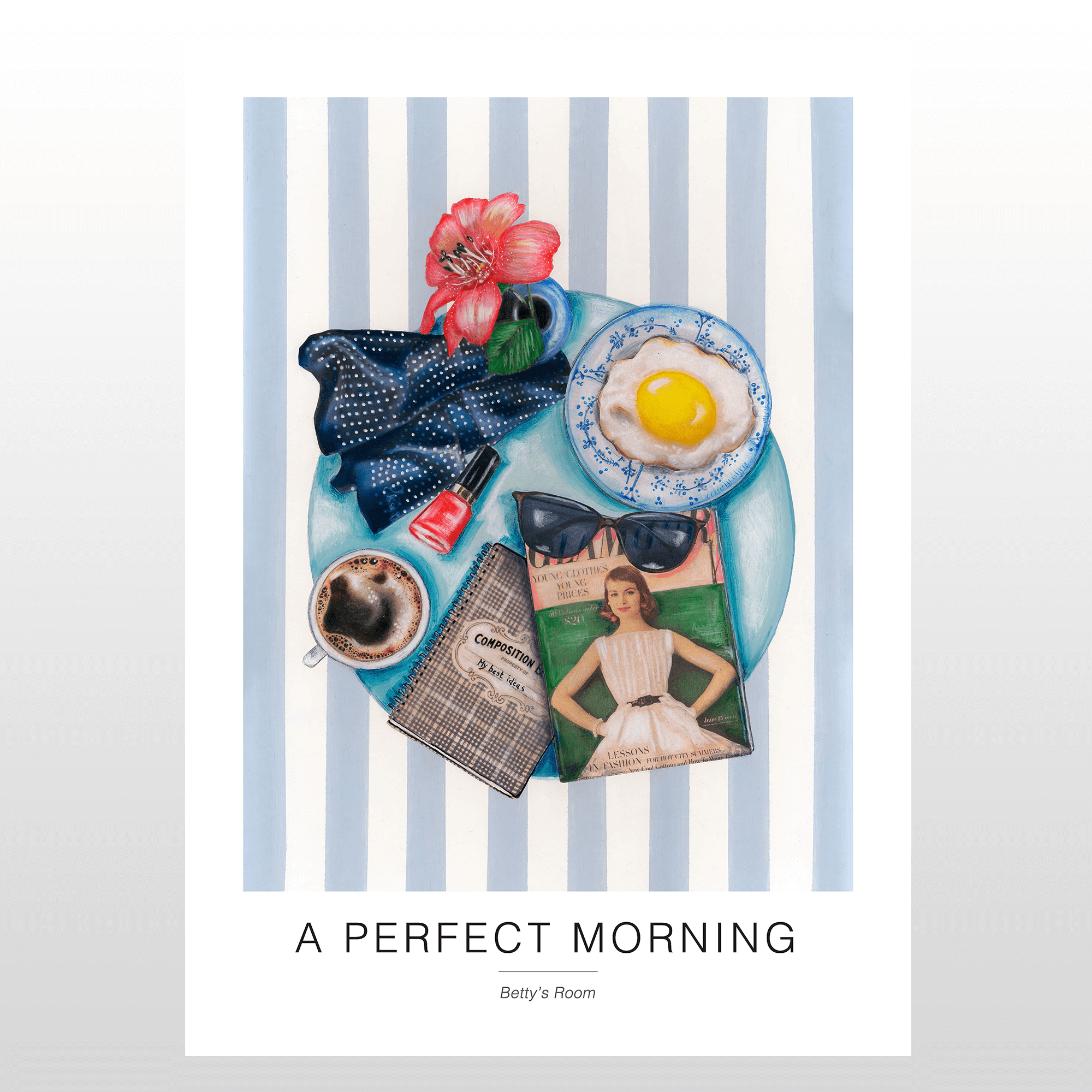 Kunstplakat   Quot   Perfect Morning Quot  50   70 Cm