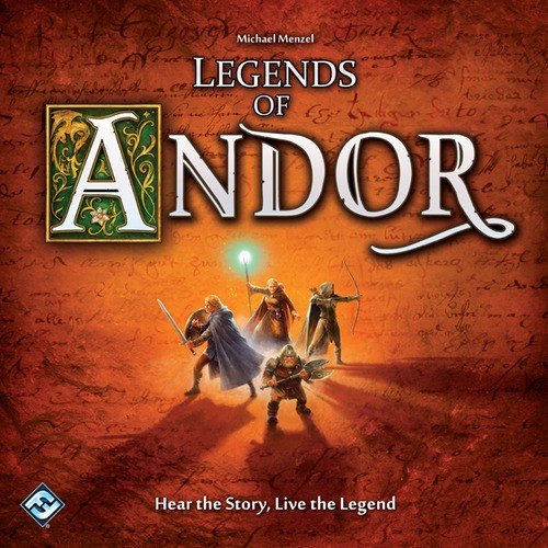 Legends Of Andor Adventure Board Game Fantasy Flight Games  2012