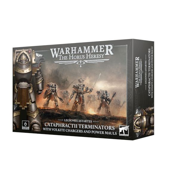 Legiones Astartes Cataphractii Terminators With Volkite Chargers And Power Mauls  The Horus Heresy  99123001075