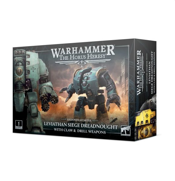 Legiones Astartes Leviathan Siege Dreadnought With Drill   Claw Weapons  The Horus Heresy  99123001031