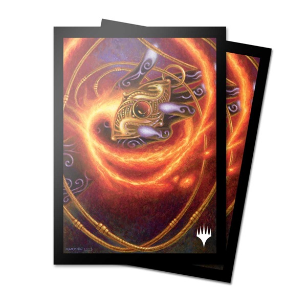 100 Lommer  Magic Modern Horizons  : Red Matte Deck Protector Sleeves Ultra Pro  38407