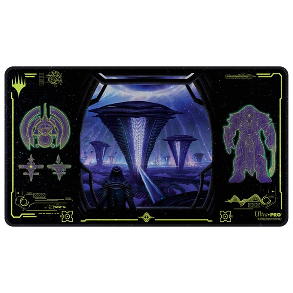 Magic Spillem 195 165 Tte  Playmat  Holofoil Edge Of Eternities: Black Mythic Ultra Pro  38885