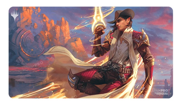 Magic Spillem 195 165 Tte  Playmat  Outlaws Of Thunder Junction: Key Art   Kellan  The Kid Ultra Pro  38388
