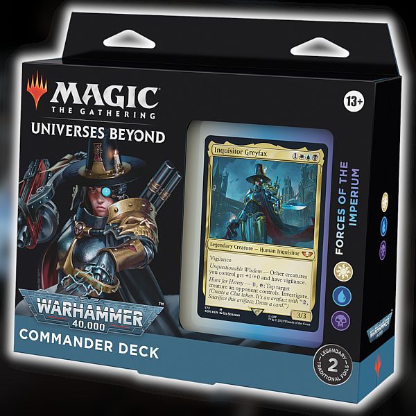 Magic Warhammer 40 000 Commander Deck: Forces Of The Imperium