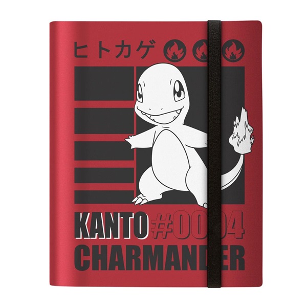Mappe Pokemon: Charmander  -pocket Pro-binder 18x20  Plads Til 360 Kort  Ultra Pro  16593