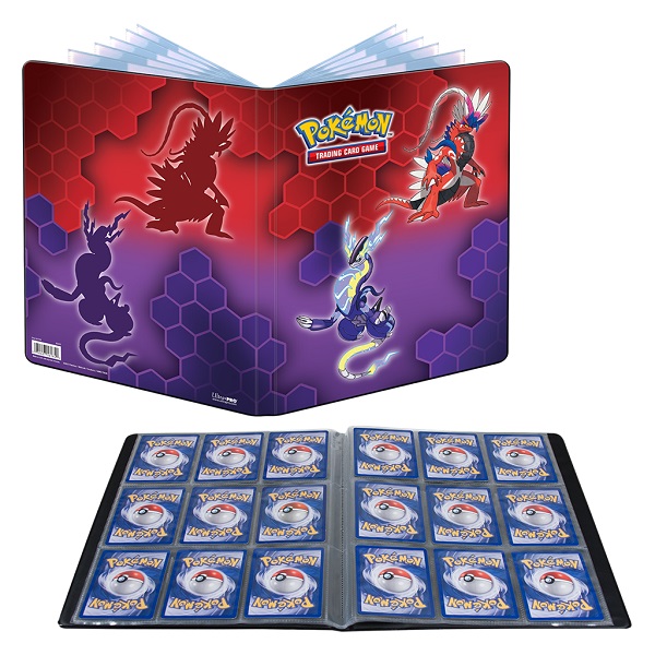 Mappe Pokemon Koraidon   Miraidon Album  -pocket  Holder 180 Kort  Ultrapro  16184