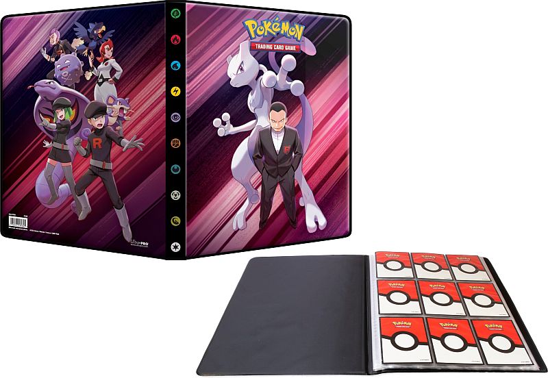 Mappe Pokemon Sv10 Scarlet   Violet: Destined Rivals Album  -pocket  Holder 252 Kort  Ultrapro  16084