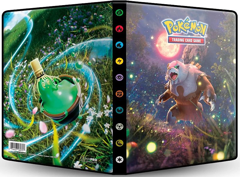 Mappe Pokemon Sv06 Scarlet   Violet: Twilight Masquerade Album  -pocket  Holder 80 Kort     Oversized Kort  Ultrapro  16075