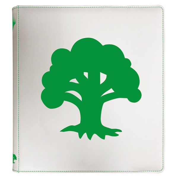 Mappe Zippered Premium 12-pocket Pro-binder: Mana  : Forest 24x20  Plads Til 480 Kort  Ultra Pro  19922