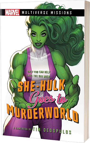 Marvel Multiverse Missions Adventure Gamebook She-hulk Goes To Murderworld Acshgtm81590