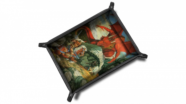 Metallic Dice Games Dungeons   Dragons       Masterworks Dice Tray: Larry Elmore