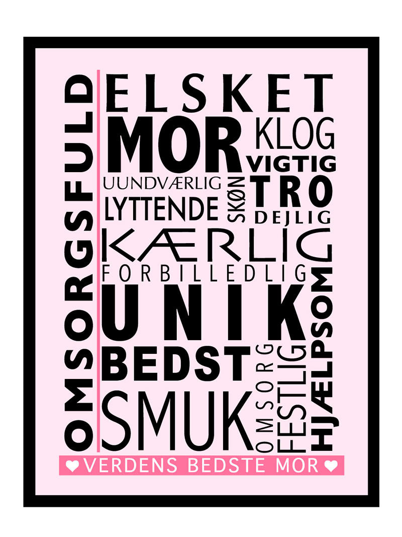 Mor Citat Plakat