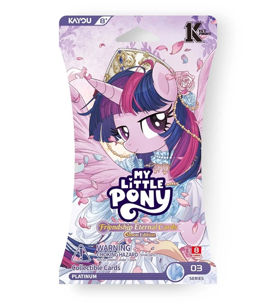 My Little Pony: Friendship Eternal Cards Serie 03  Moon Edition  Sleeved Booster Pack