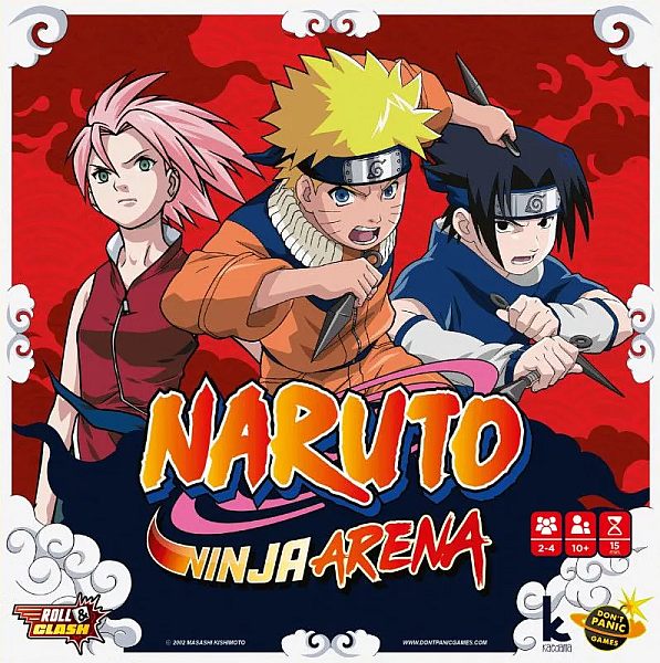 Naruto: Ninja Arena Roll   Clash Dice Game